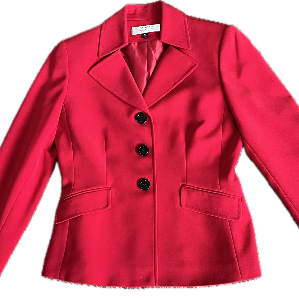 Tahari Petite Jacket Blazer Size 4